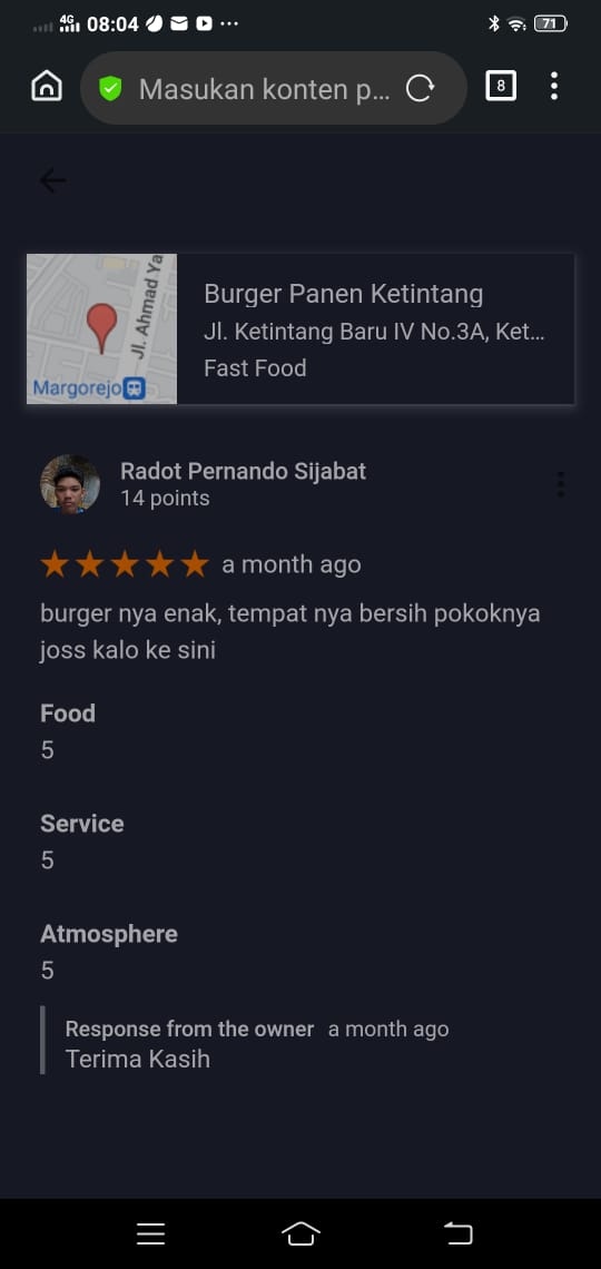 Testimoni-Burger-Panen-Dian-Radot