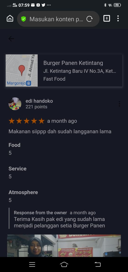 Testimoni-Burger-Panen-Edi